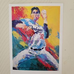 Sandy Kofax Postcard